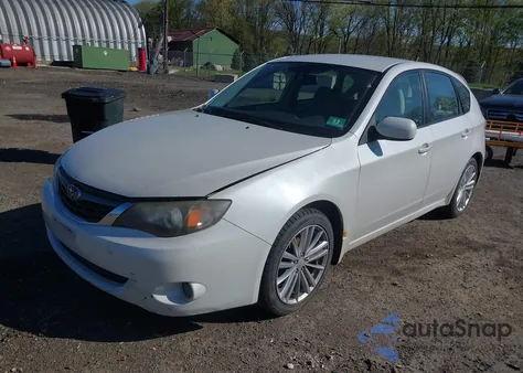 2008 Subaru Impreza 2.5I из США, поврежденный, VIN JF1GH61658G833086